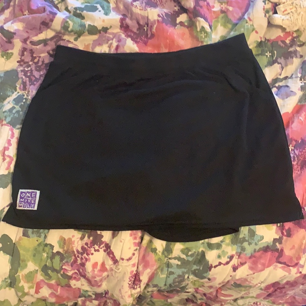 One More Mile running skirt with shorts